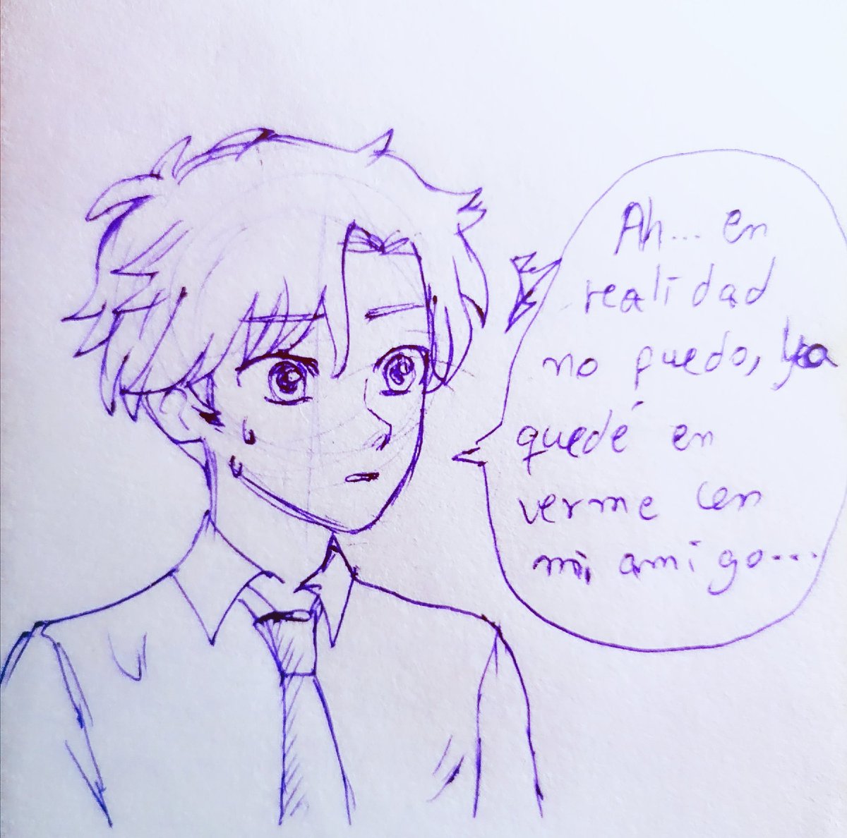 Ganim_112's tweet photo. Si digo que lo voy a terminar lo voy a terminar, no importa cuanto tarde uwu 💙💜
#BxB #bonxbonnie #FHS https://t.co/F4hakUaRs5