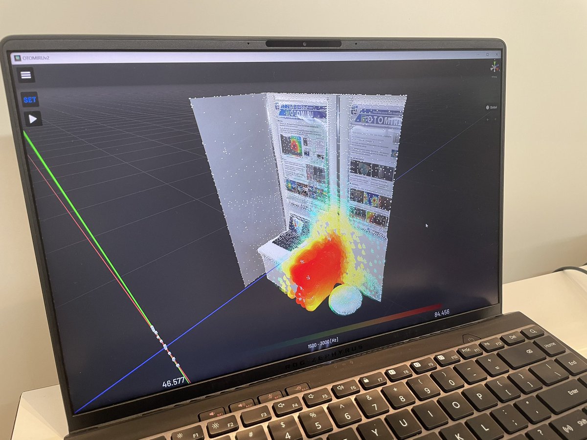 INSPIREI_inc's tweet photo. Exhibition at #internoise 2023 last day

#pointcloud https://t.co/UwSX9tabuq