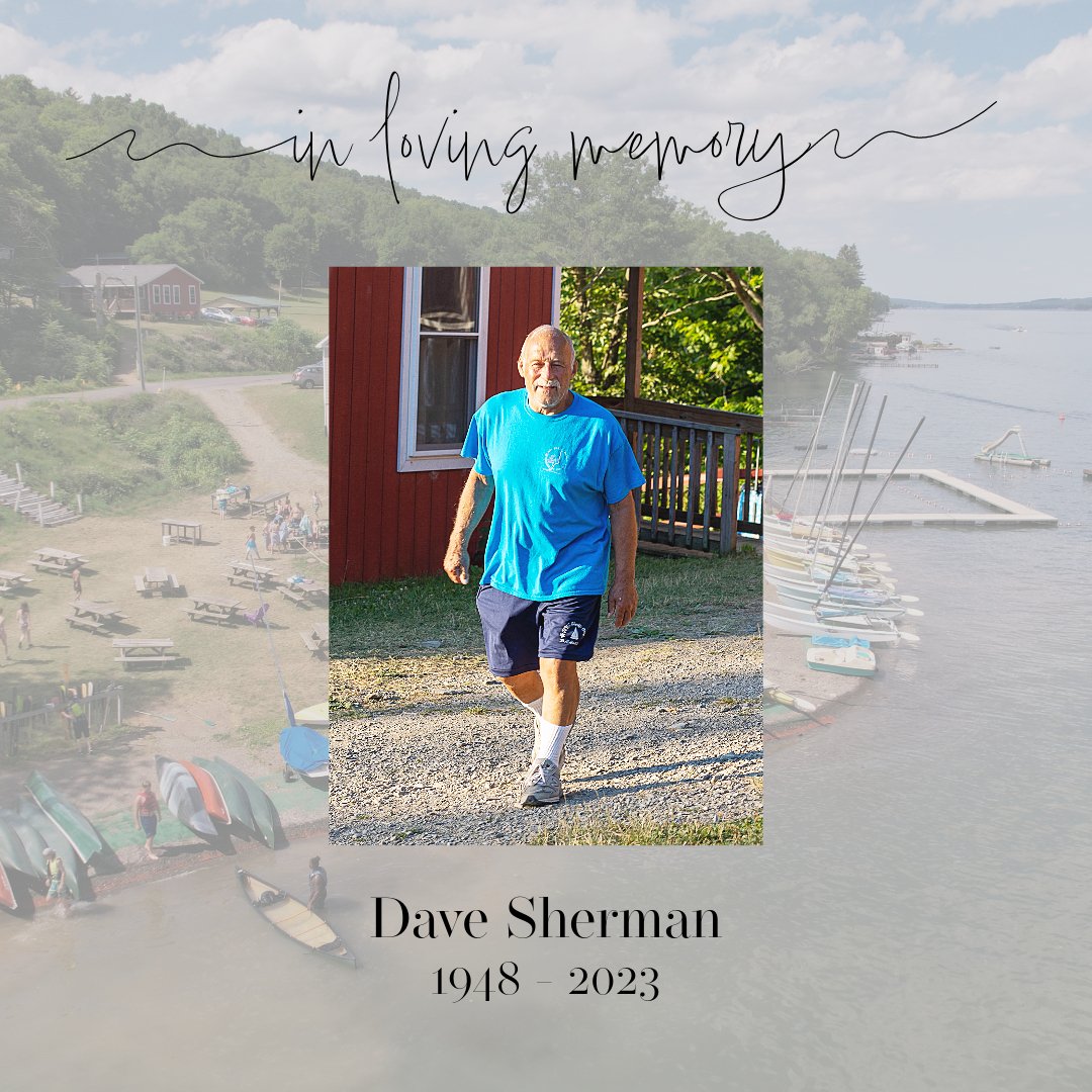 NYSSheriff's tweet photo. "Remembering Dave Sherman, retired director of NY State Sheriffs' Institute's Summer Camp. His 40-year dedication touched countless lives, leaving a legacy of compassion and inspiration. A true camp icon whose memory lives on in all who knew him. 🙏 #DaveSherman #CampLegacy" https://t.co/t4wLYD30MA