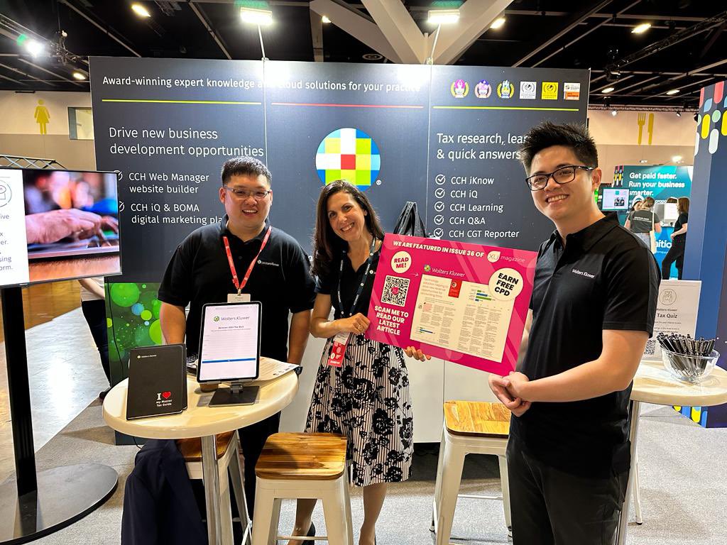 We caught up with <a href="/Wolters_Kluwer/">Wolters Kluwer</a> at #Xerocon today! You should as well to access an early release of their article in Issue 36 - ‘Technology adoption helping to drive new revenue opportunities for accounting firms’