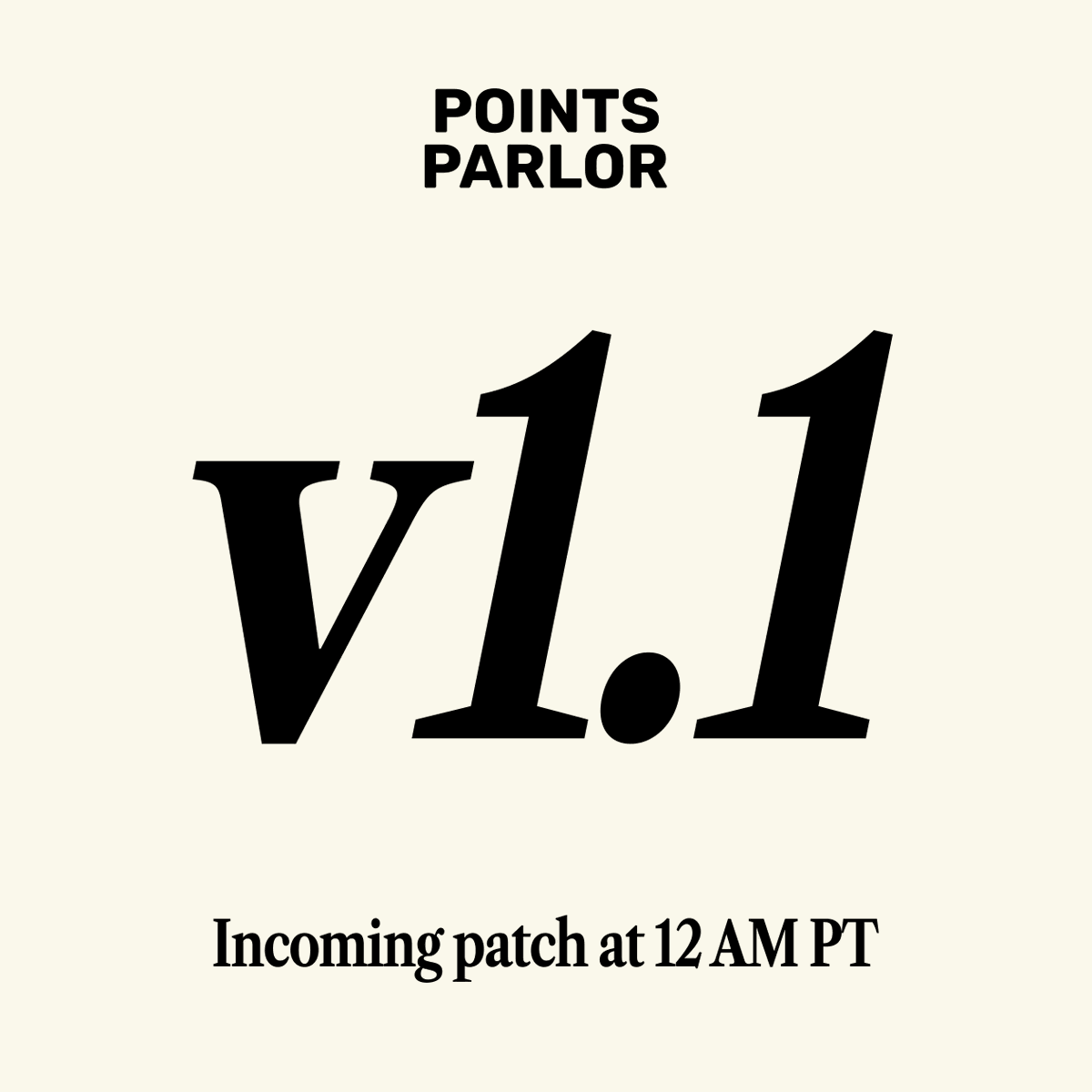 DeGodsNFT's tweet image. Based on community feedback to v1.0 of Points Parlor, we&apos;ve made several enhancements to elevate our holders’ gaming experience.

v1.1 coming at 12AM Pacific Time tonight.