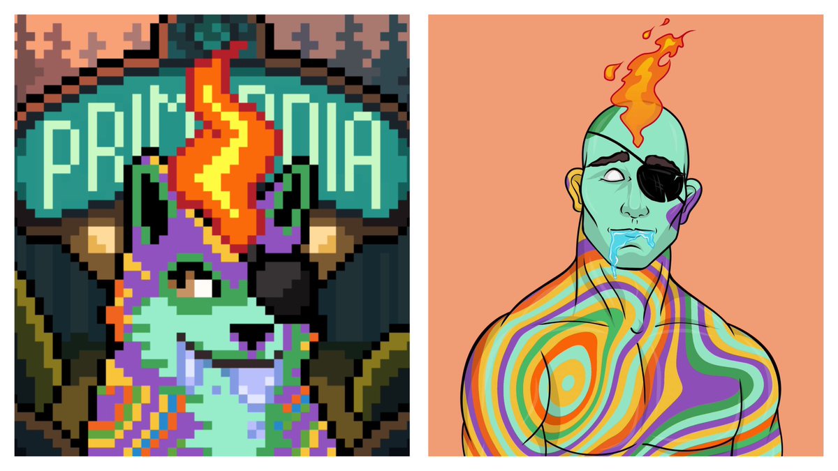 KCMontero's tweet image. Another honorary Saint  for the builders, founders and community I believe in. While we build our own community at @saintsoflaNFT, I take inspiration from founders like @Antixeth of the @MoonrunnersNFT and the incredible pack he’s created. Can I get an Awoooooo!! #moonrunners