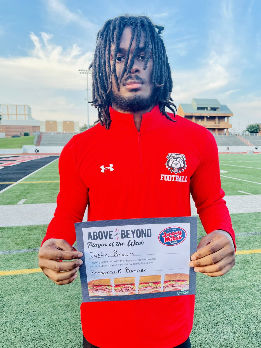 Bulldogs players of the week Jayden Whidbee (RB) and Justin Brown (SS) had great performances in week one. #HWPO #ProtectTheRock #BiteByBite #BulldogBuilt <a href="/jerseymikes/">Jersey Mike's Subs</a>