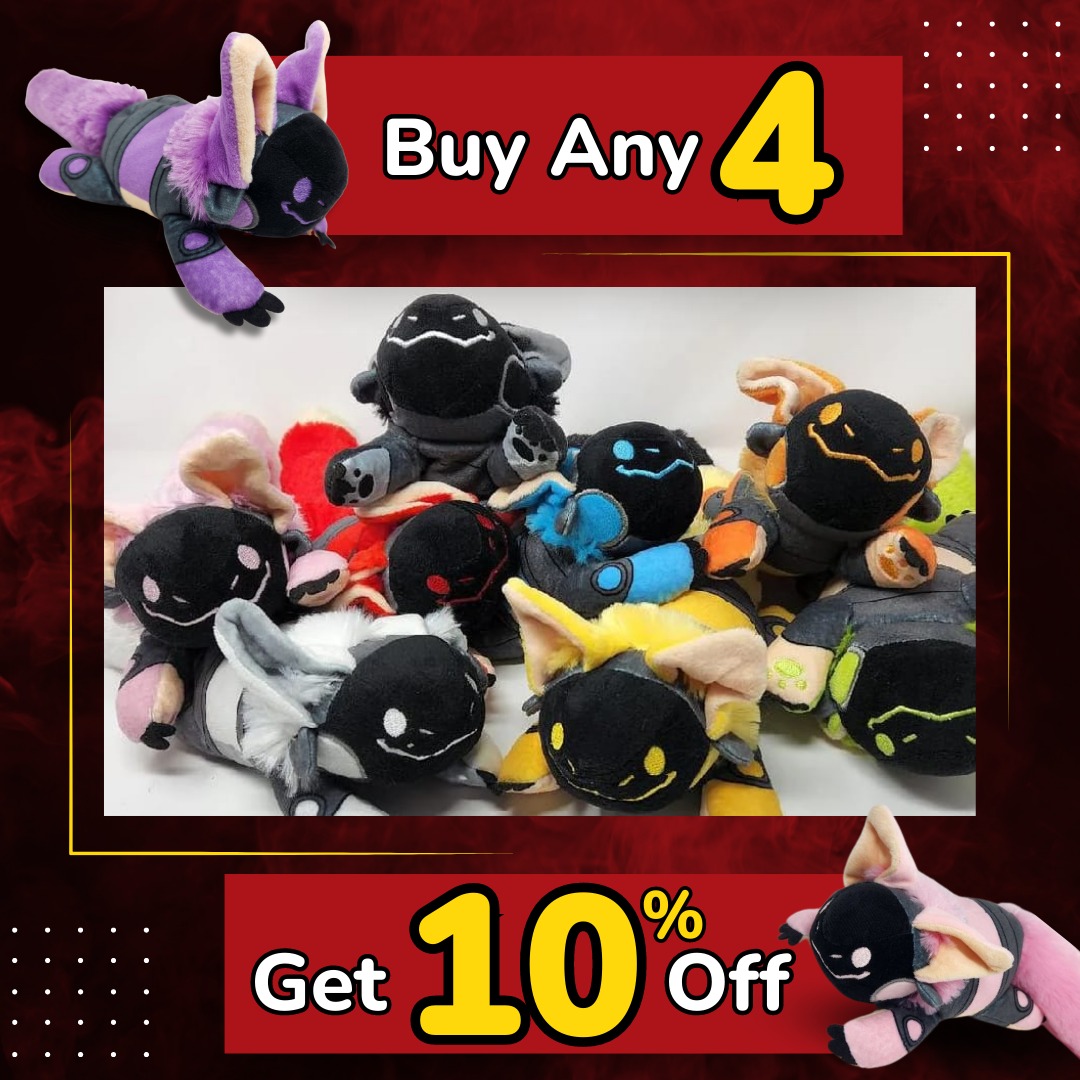 BossMonstaLV's tweet photo. Plushie Delight Awaits! ๐ Dive into our plushie paradise and grab your favorite Protogen "Protobean" V3 plushies. Buy four or more and get a whopping 10% off! Don't miss out on this cuddly deal.
https://t.co/dmATlPUWVs
#ForYouPage #dealforyou #plushie #paradise #plushies #buy https://t.co/1iKbZyixw0