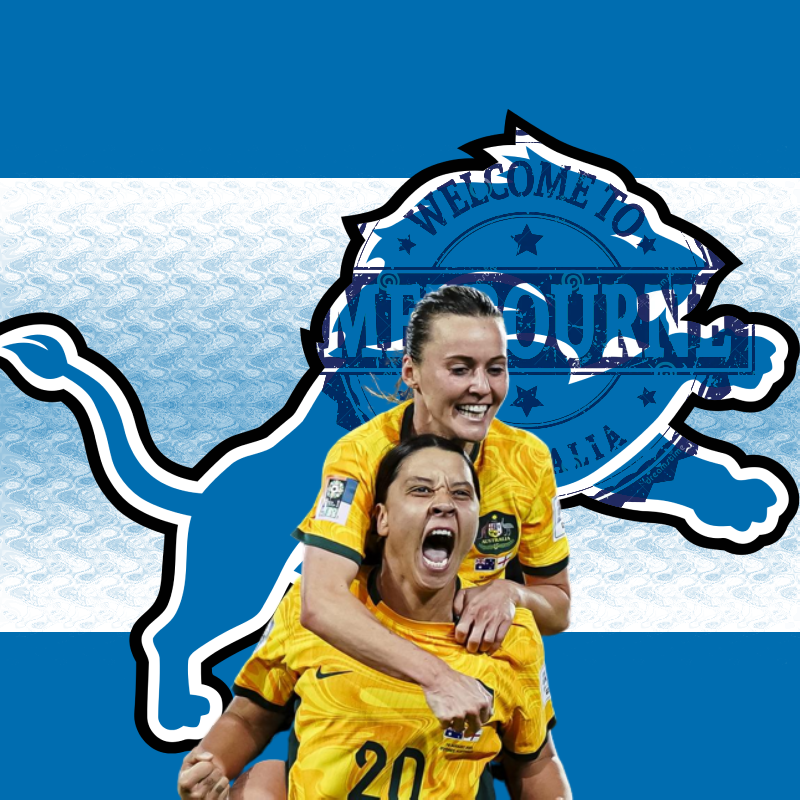 Sports_Anomaly's tweet photo. BREAKING NEWS: Sam Kerr named head coach of the Detroit, er, Melbourne Lions for my M24 run (which, based on 14 picks in 2 games, could be short!). https://t.co/WEsSpZ2zSK