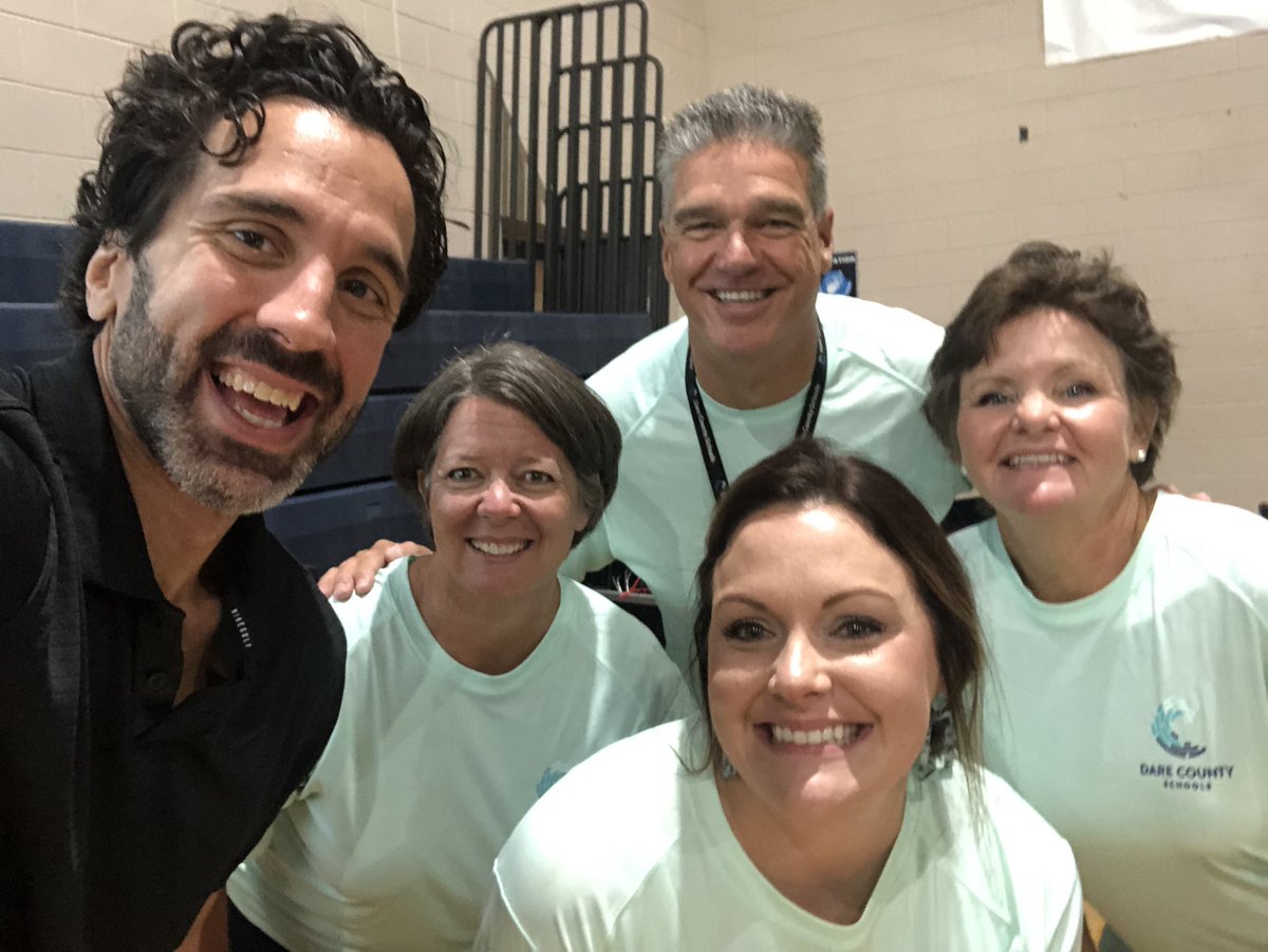 Steve_Basnight's tweet photo. Today was a fantastic day!  @Daretolearn_DCS Convocation 2023 Keynote Speaker, @gcouros nailed it! You could feel the energy &amp; positive atmosphere throughout the room. Thanks everyone! Now, let’s make this happen!
#DareToLearn
#learningcenteredevidenceinformed https://t.co/OZpH4rQC6B