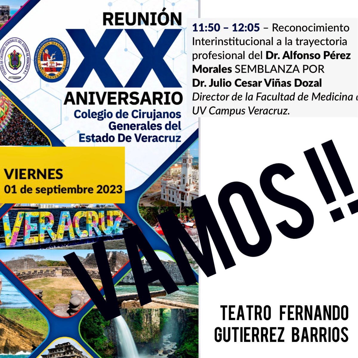 Nini_PP's tweet photo. Recobró la certificación de la Universidad Veracruzana. Precursor de la cirugía laparoscopica en Mexico. Reconocido por su aportación a la cirugía por el American College of Surgeons, incontables publicaciones y conferencias académicas Pero SOBRETODO un incomparable ser HUMANO https://t.co/fsKBndVpap