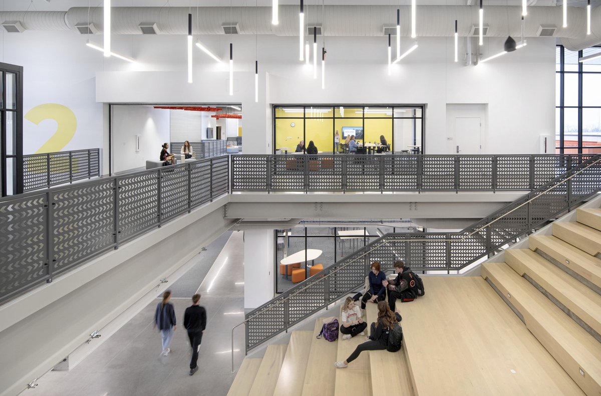 hendersonengs's tweet photo. School's back in session and students are filling the halls with excitement for what the school year has in store. We are #HendersonProud to bring #K12 facilities to life and aid in the impact they make on their #community. https://t.co/uaCwaNRiXC