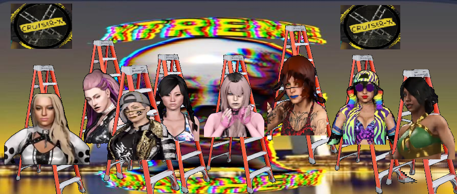 Inaugural Cruiser-X Championship Match! Whi will leave St Louis and make History!?

Amber Andrews, Everly After, Yuuri Miyake, Ji-U Yeong-Ja, Tia Wilcox, Ryeo Chun-Hei, Elysia Lightning

<a href="/ImEverlyAfter/">Hyun Seo-Jun 현서준</a> <a href="/KingMassacr3_TC/">Trevor Castor</a>
