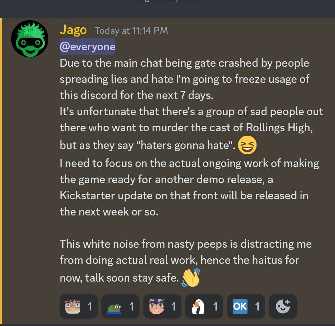 shakyradunn's tweet photo. .....

*Nodnod* I wanted to say something about it, looking back on the last few days since this all came to a head. 

But I don't think I need to. 

I really don't. https://t.co/IUEjdZzAfJ