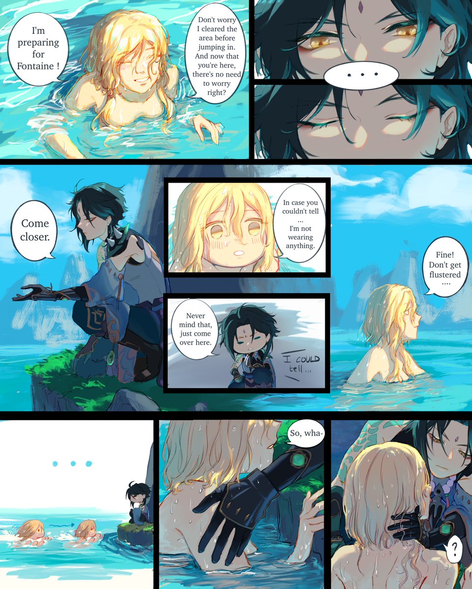 an adeptus' blessing (1/2) #xiaolumi #魈蛍