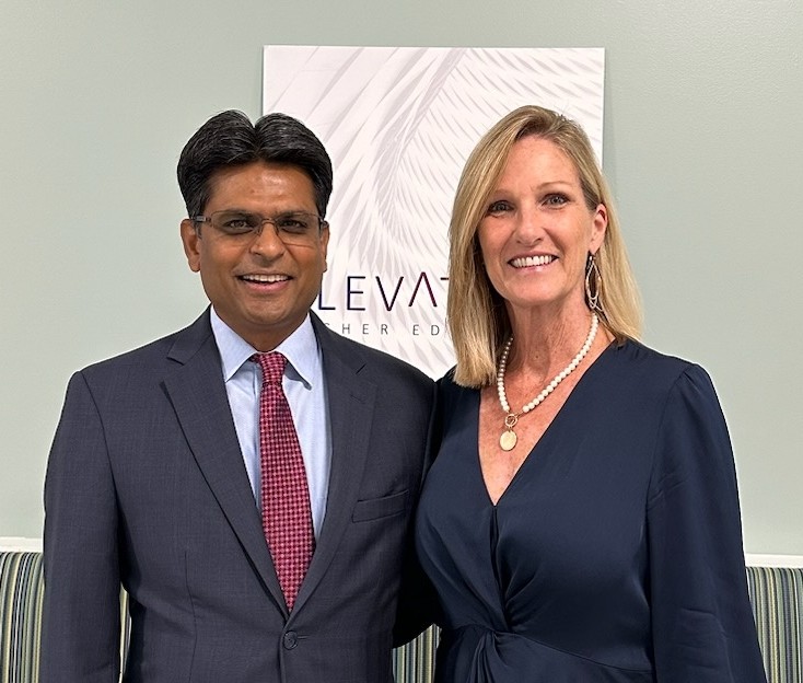 Our President & CEO @cecilia_kholden enjoyed presenting at #ElevateNC and reconnecting with Chancellor Aswani Volety @UNCWChancellor
from her alma mater, @UNCWilmington.
@Hunt_Institute