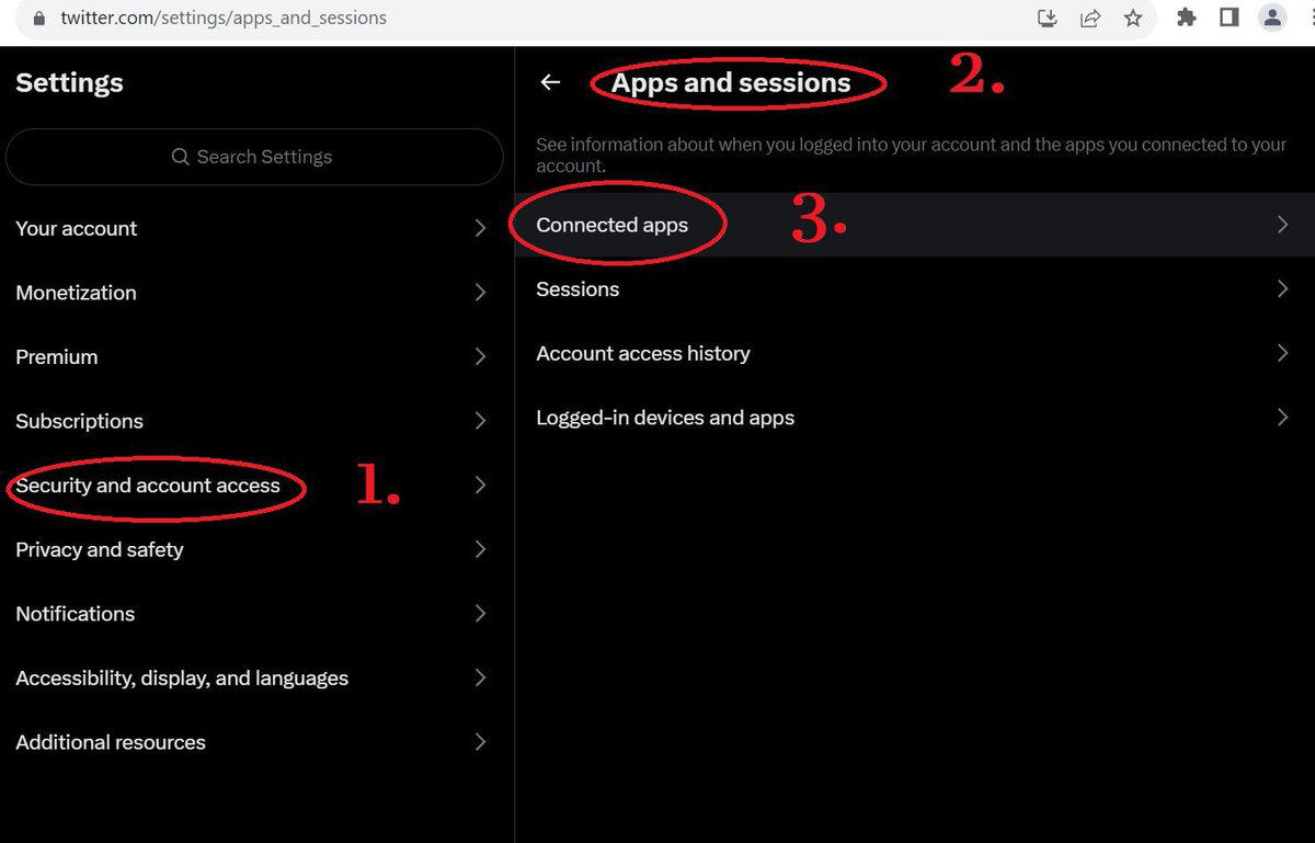 #FriendTech has access to your 𝕏 🫣

Revoking + safety tips for friend tech:
• Bonding curve run prices up too fast
• People fake demand &amp; sell for top $$ 
• Bots buy cheap af then dump on you
• Revoke FriendTech 𝕏 access like this: