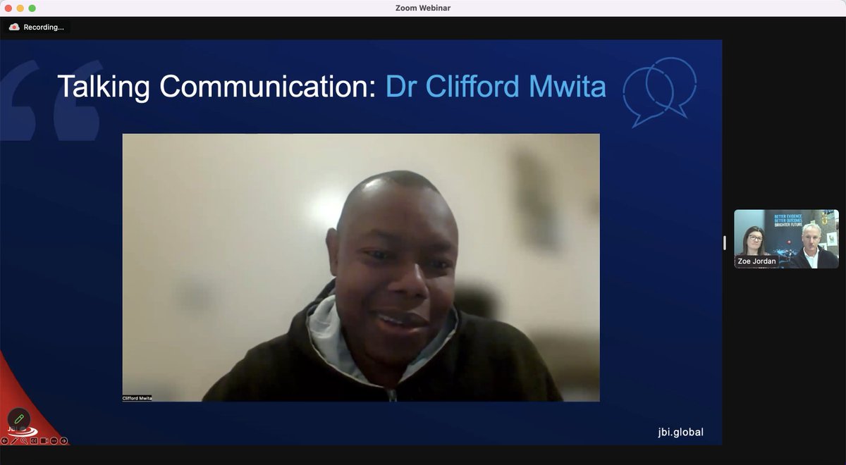 No-one denies that healthcare & #EBHC are complex, yet we are quick to forget that the many varied stakeholders in evidence ecosystems understand, learn, communicate differently- communication needs to be moulded, packaged in different ways to engage & meet these needs #JBILIVE