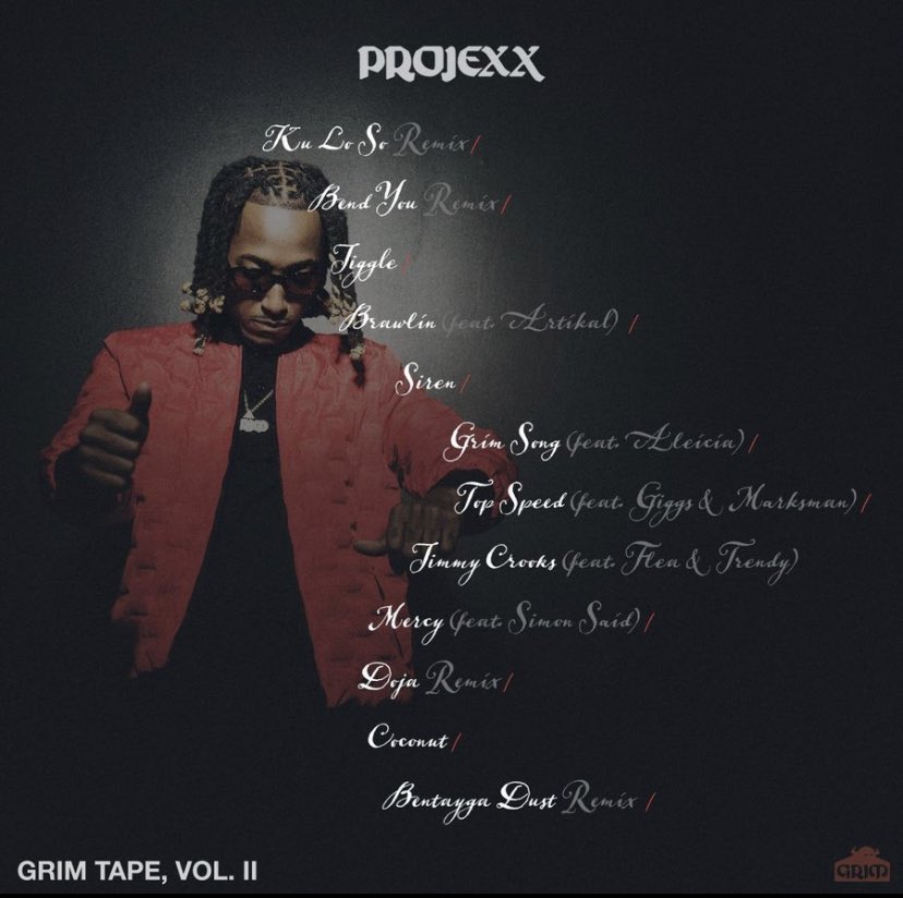 audiomackcarib's tweet photo. If you havenβt listened #GrimTape by #Projexx what are you even doing in life?π€―π₯ #GrimTape full mix version OUT NOW π¨βΌοΈ
click the link below to listen on the audiomack app π§ππΈ https://t.co/qOT6bbsqUg