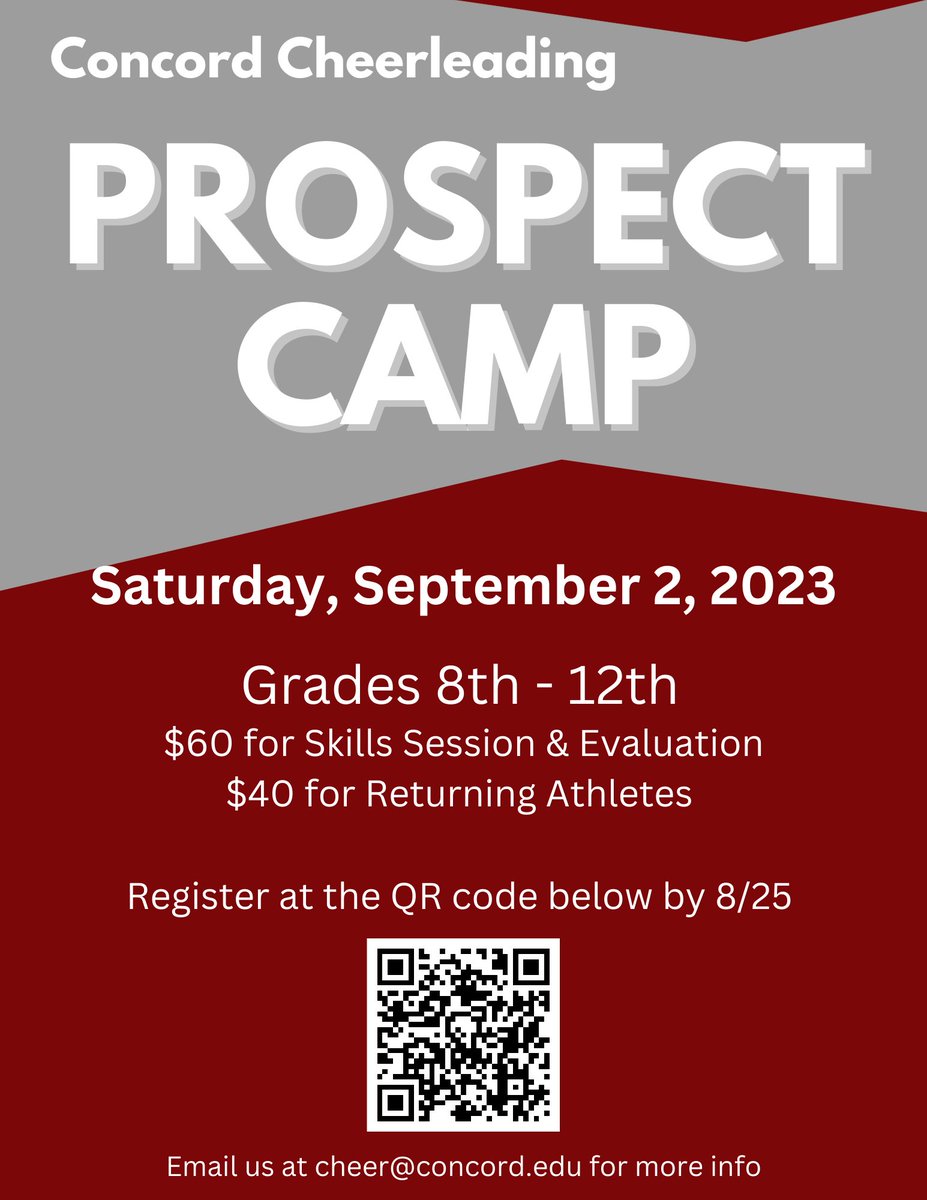 Concord U Cheerleading tweet media