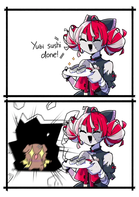 She's coming
#graveyART #できたてころね 