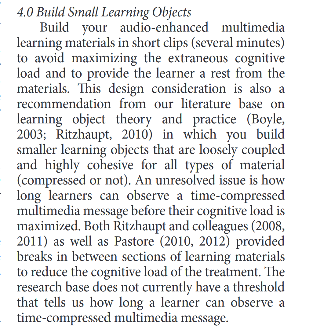 emollick's tweet photo. You can speed up lectures on complex information up to ⏩1.5x, especially if there is a video. Any faster and learning &amp; satisfaction drop

Also, it helps if videos are short &amp; visuals align with the words, but don't just have slides with the words on them https://t.co/sJsfFW0jHT https://t.co/QCo8UM4PTx