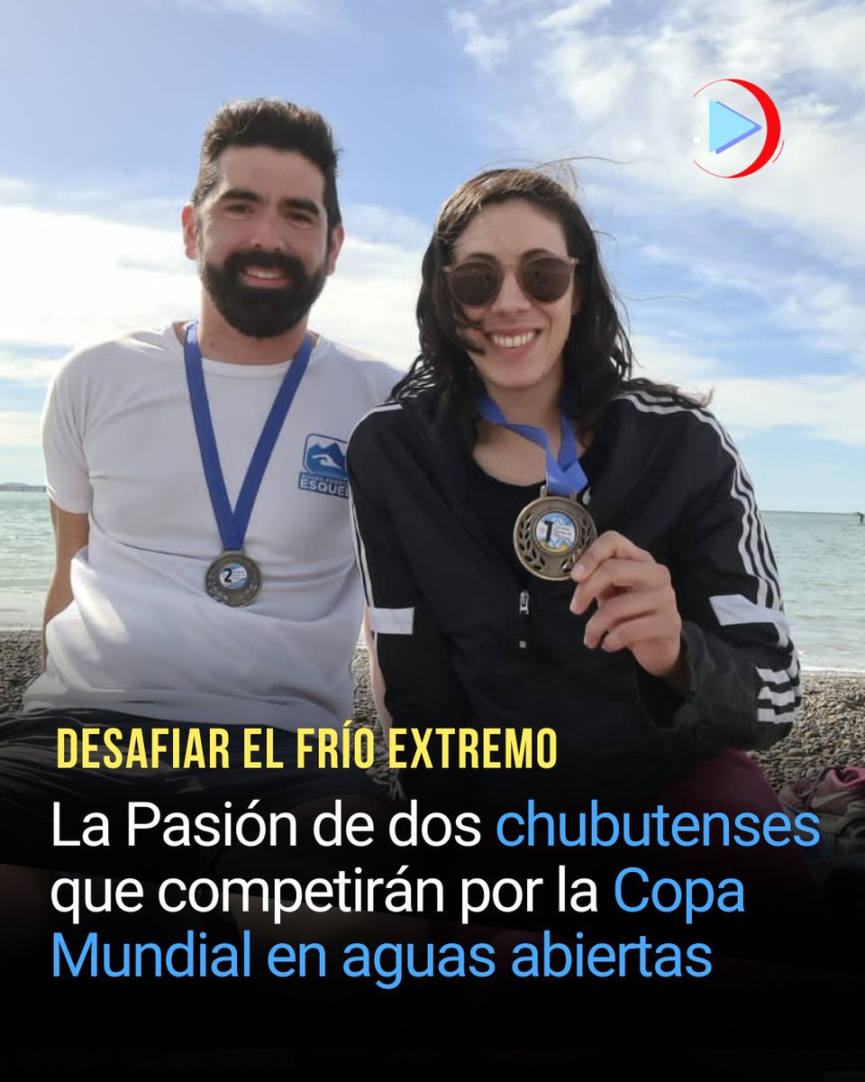 🏆#AguasAbiertas 🏔En una entrevista exclusiva para FM Tropical, los valientes competidores, Tomás Barrios y Laura Guerreiro,compartieron su experiencia en el marco de este emocionante desafío que comienza mañana en #ElCalafate
📌Más info en el link de la bio
