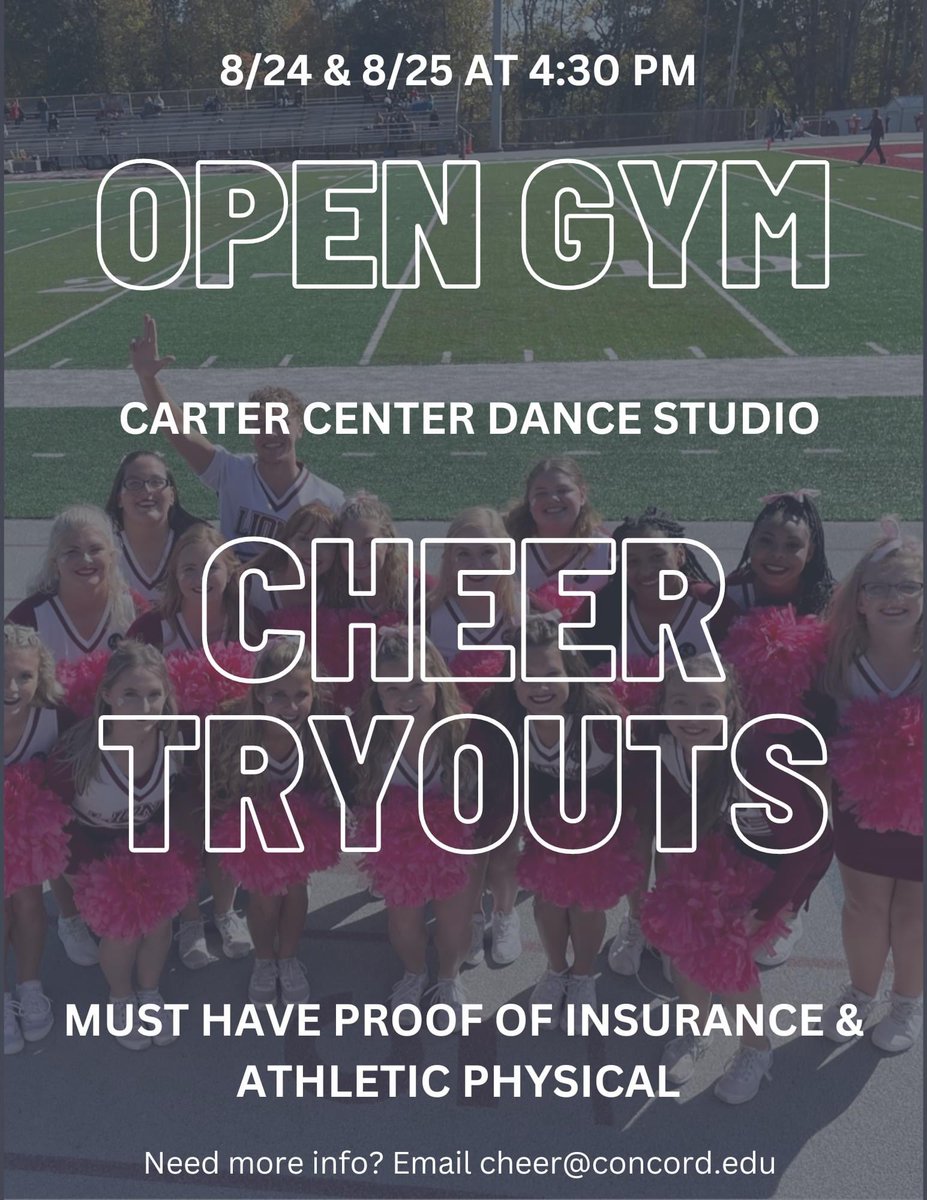 Concord U Cheerleading tweet media