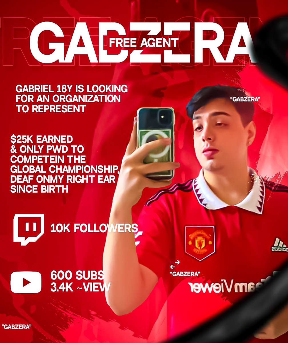 FREE AGENT 👍🇧🇷
QUALED COPENHAGEN 🇩🇰
Only pwd to be disputing Global Championship

Twitter 2.9k
Instagram 1k
Youtube 600/3.2kview
Twitch 10k

business inquiries: <a href="/roxogg/">Roxo</a>
contatogabzera7@gmail.com