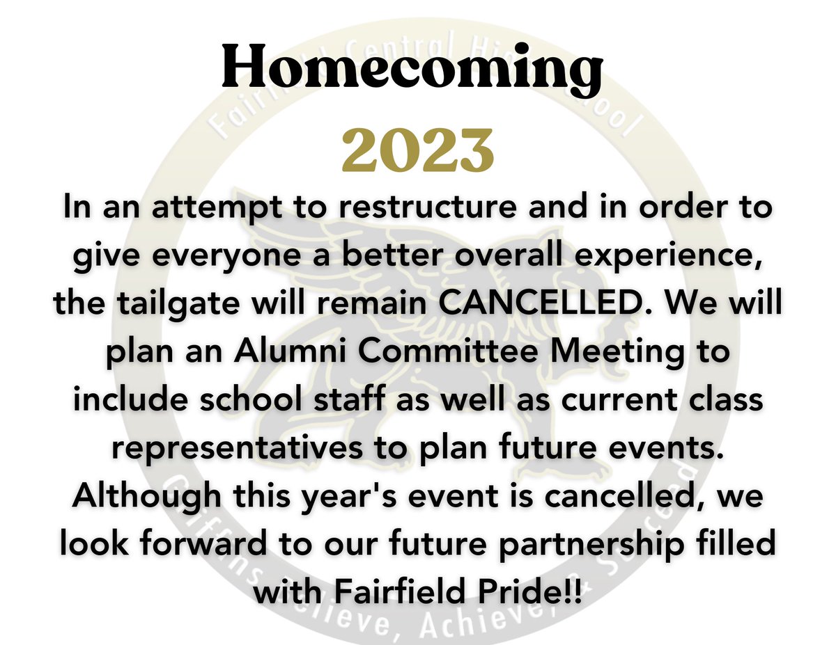 Fairfield Central tweet media