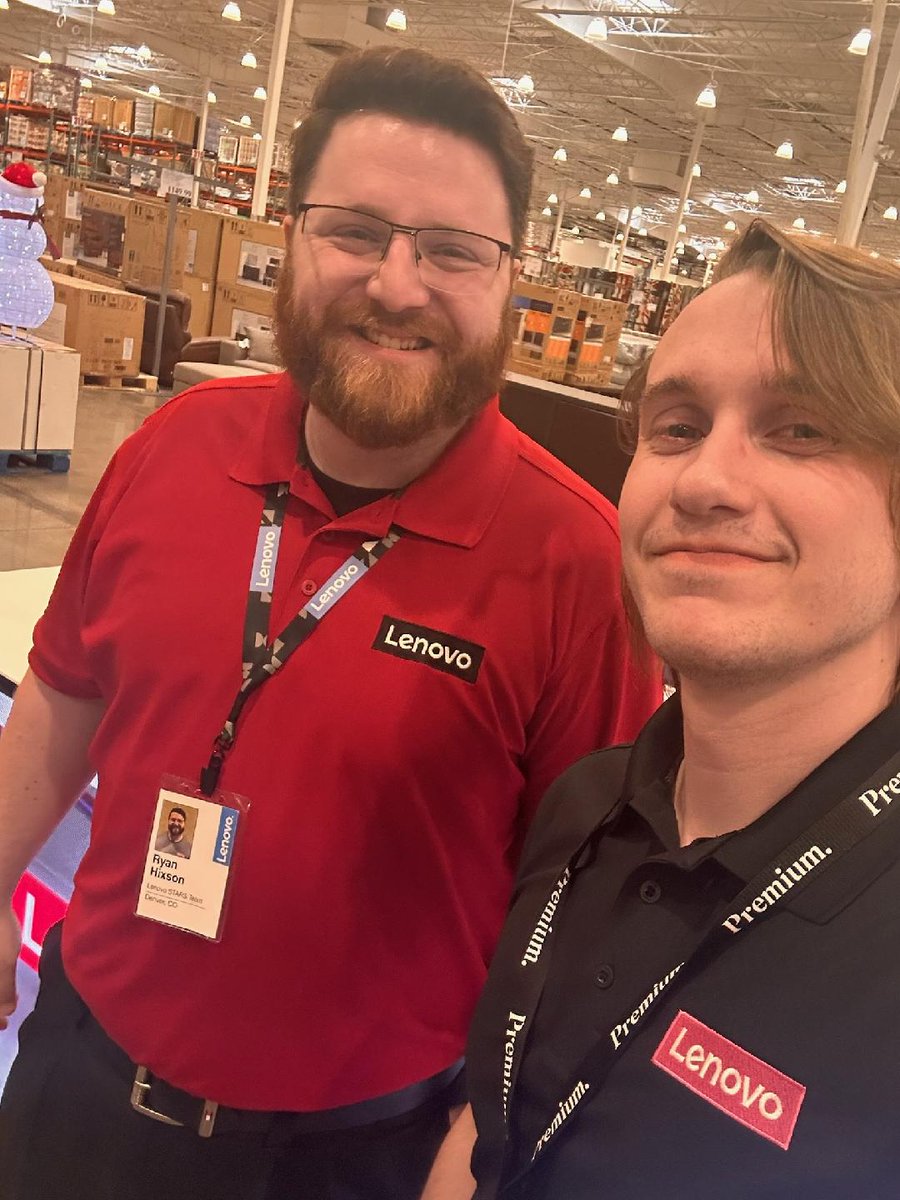 RyanHixson6's tweet photo. Had a wonderfully productive day with our new Denver STAR, Alex! We went to 3 different retailers, learning all the tips and tricks to be a successful representative of Lenovo. #WeAreLenovo #PremiumSTARS https://t.co/yRyLX0g9Ld