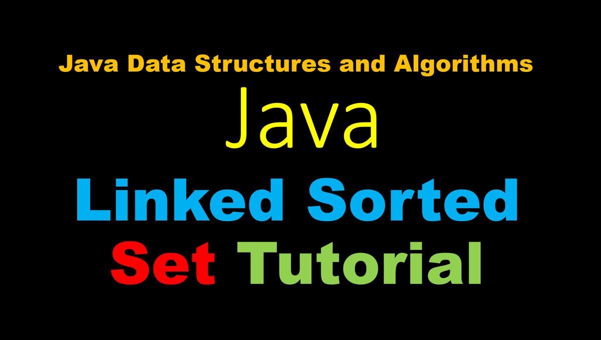 CodingHelpLine's tweet image. Java Sorted Linked based List Set Tutorial.
Java Data Structures and Algorithms Full Course.
#Java 
#JavaProgramming
#100daysofcoding 
#JavaDataStructures
#DataStructures
#SortedSet
#CodingHelp
codinghelpline.org/java-sorted-li…