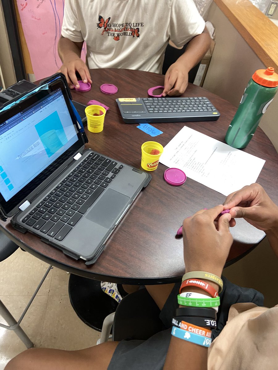 Today 8th grade Teen Leadership got to play with play-doh! While learning about Maslow’s Hierarchy of needs, kiddos got to create examples for each level. We had interesting creations!