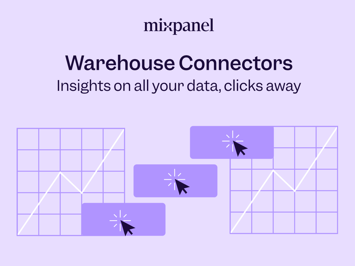 Warehouse Connectors is now available for everyone 🚢

Get Mixpanel's self-serve analytics on all your warehouse data.

Plus: Our special migration offer for new customers to import past events makes it easy to see insights right away.

Let's build: mixpanel.com/m/data-warehou…