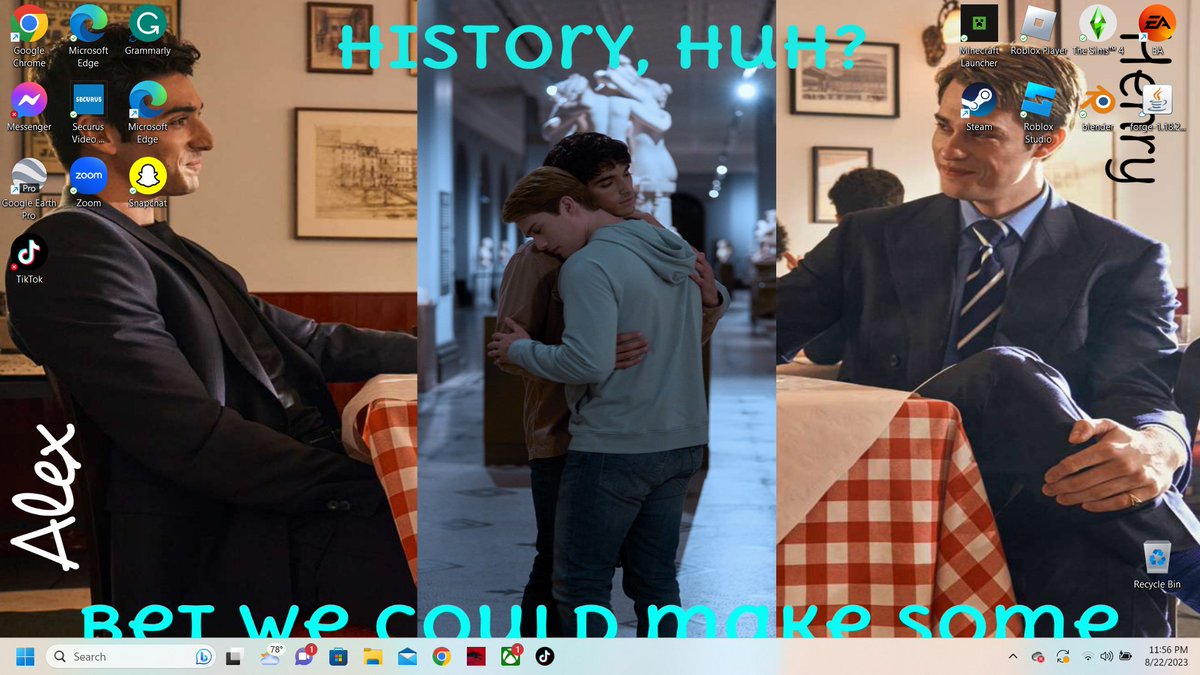 Tyler_Nichols74's tweet image. Decided to revamp the wallpaper. I think I'm addicted. #RWRB #ALEXANDHENRY