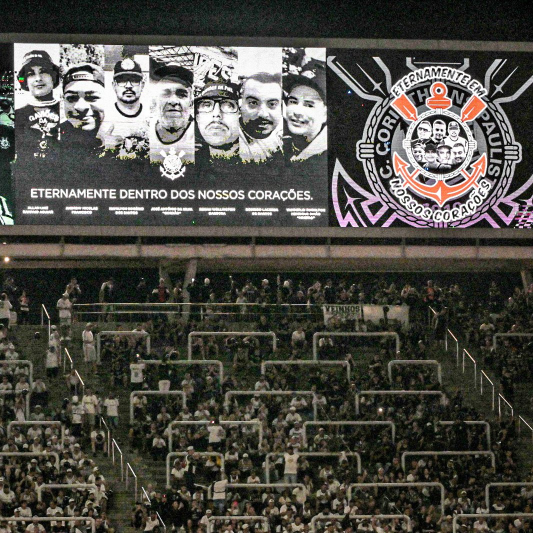 _sccpnews's tweet photo. Eternamente em nossos corações. 🖤

📸 | Nelson Almeida/AFP https://t.co/zb2xe9mHHG