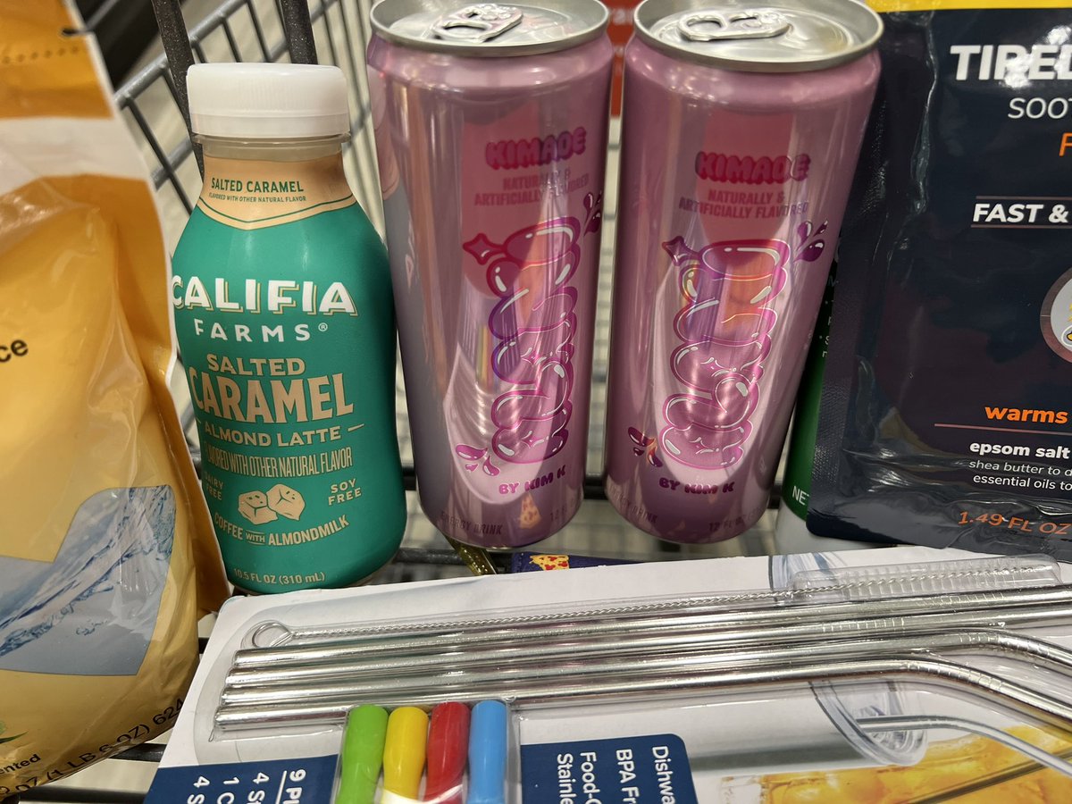 guacamellerz's tweet photo. this is what shopping on vacation looks like in your 40’s lmao I’m very excited to finally try my @KimKardashian #Kimade though 😂 https://t.co/727jVdJ4la