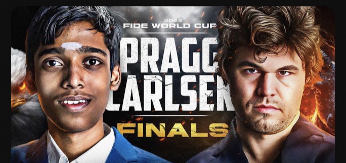 Super stoked about this. This is huge! Go @rpragchess 🇮🇳 and know and we are already very very proud.