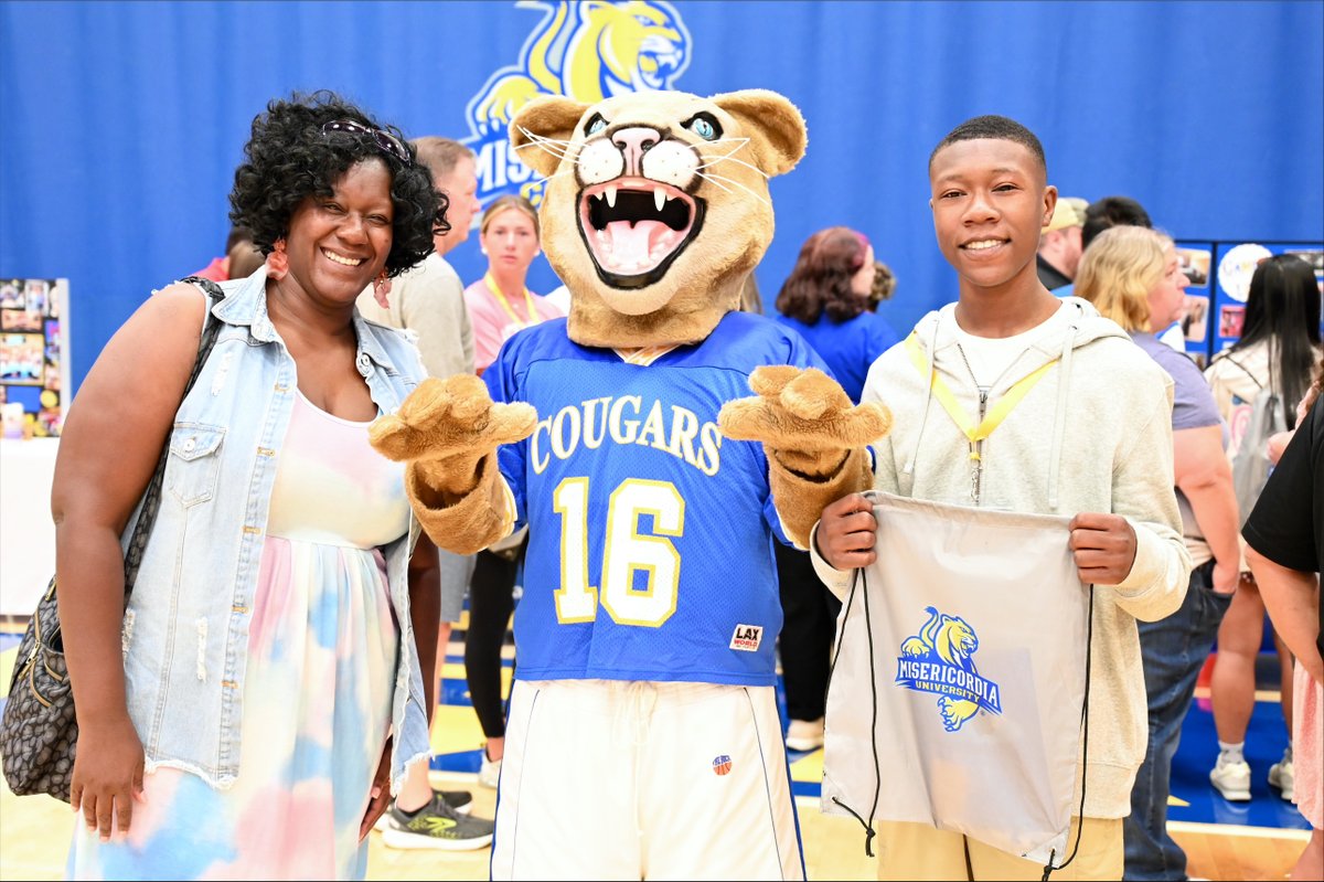 MisericordiaU's tweet photo. What an incredible time we had at our recent Open House! For those who couldn't make it, don't fret - we've got plenty more in store this autumn! 🍂 Stay updated: https://t.co/7hHskZXesK �� Check out the photos: https://t.co/ZWS2paAxY9 📸 #MUOpenHouse #MUCougars https://t.co/UuzpfSsyO4