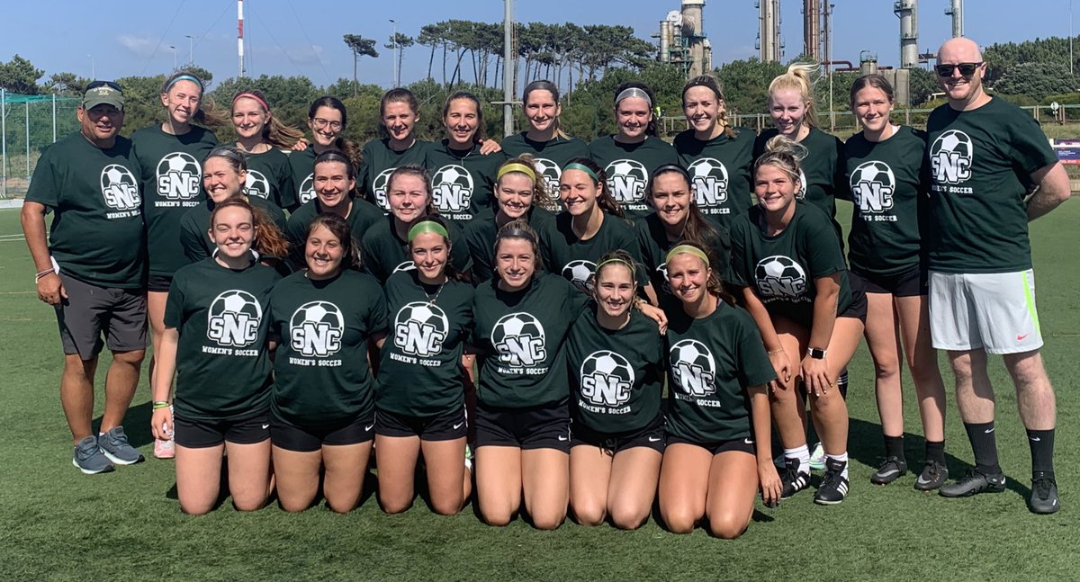 SNCWSoccer's tweet photo. “This week we officially launched our crowdfunding campaign: Women's Soccer - Locker Room Renovation! Please use the link in our bio to check out our campaign and consider making a gift to support our team.”

https://t.co/bSCE7YvDdK https://t.co/X0yZpY0jkj