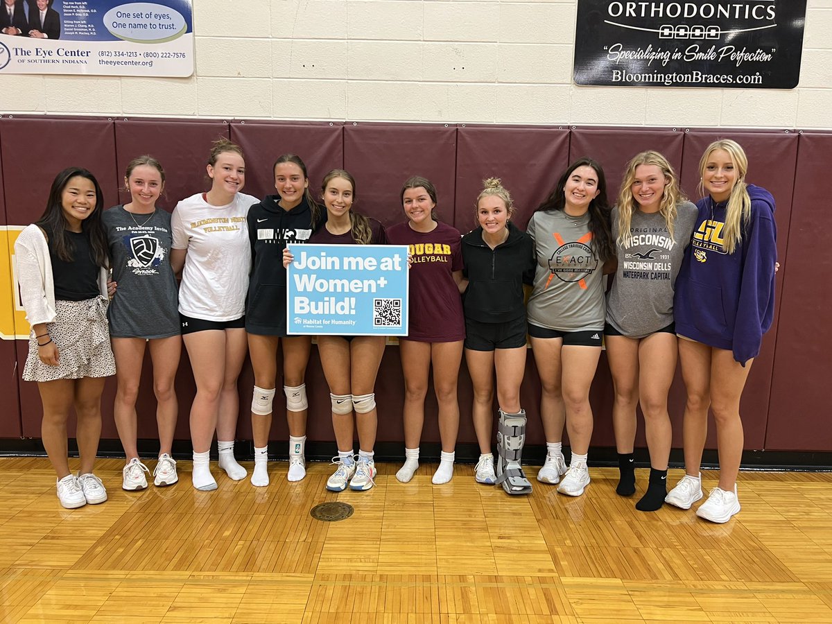 I am excited to be a part of Women’s Build this year with Monroe County Habitat for Humanity!On Saturday we will be putting up walls to be raised at the start of the official Women’s Build. Please donate to support our team! All money raised goes back to the Women’s Build project