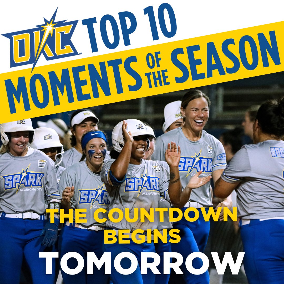 𝐀 𝐬𝐞𝐚𝐬𝐨𝐧 𝐟𝐨𝐫 𝐭𝐡𝐞 𝐛𝐨𝐨𝐤𝐬! Every Thursday, we will reveal a top 10 moment from our inaugural season! The countdown to the #1 moment of the season begins tomorrow! Any guesses? #BeTheSpark