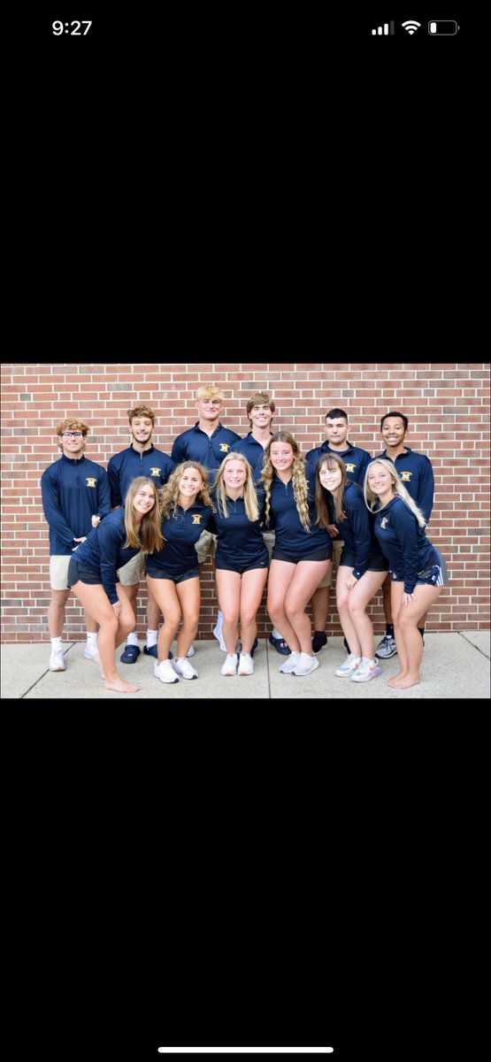 SwimStamSteve's tweet photo. Go Muhls seniors!!  💙💛🤽🏻‍♂️🤽🏻‍♀️ https://t.co/N9Y830O4tp