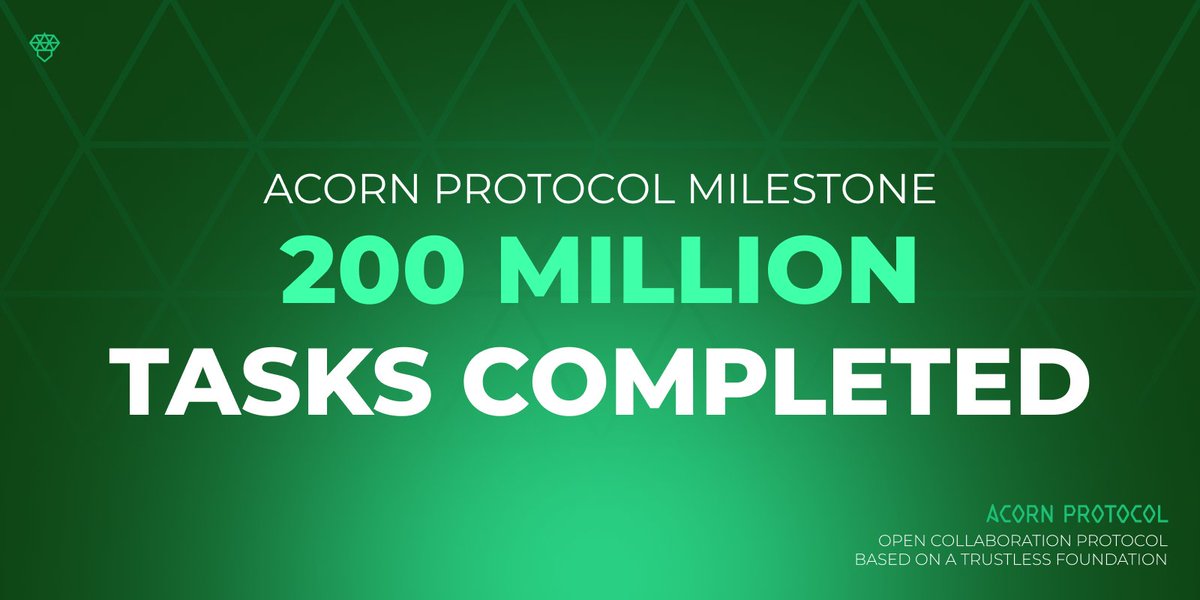 Acorn Protocol tweet media