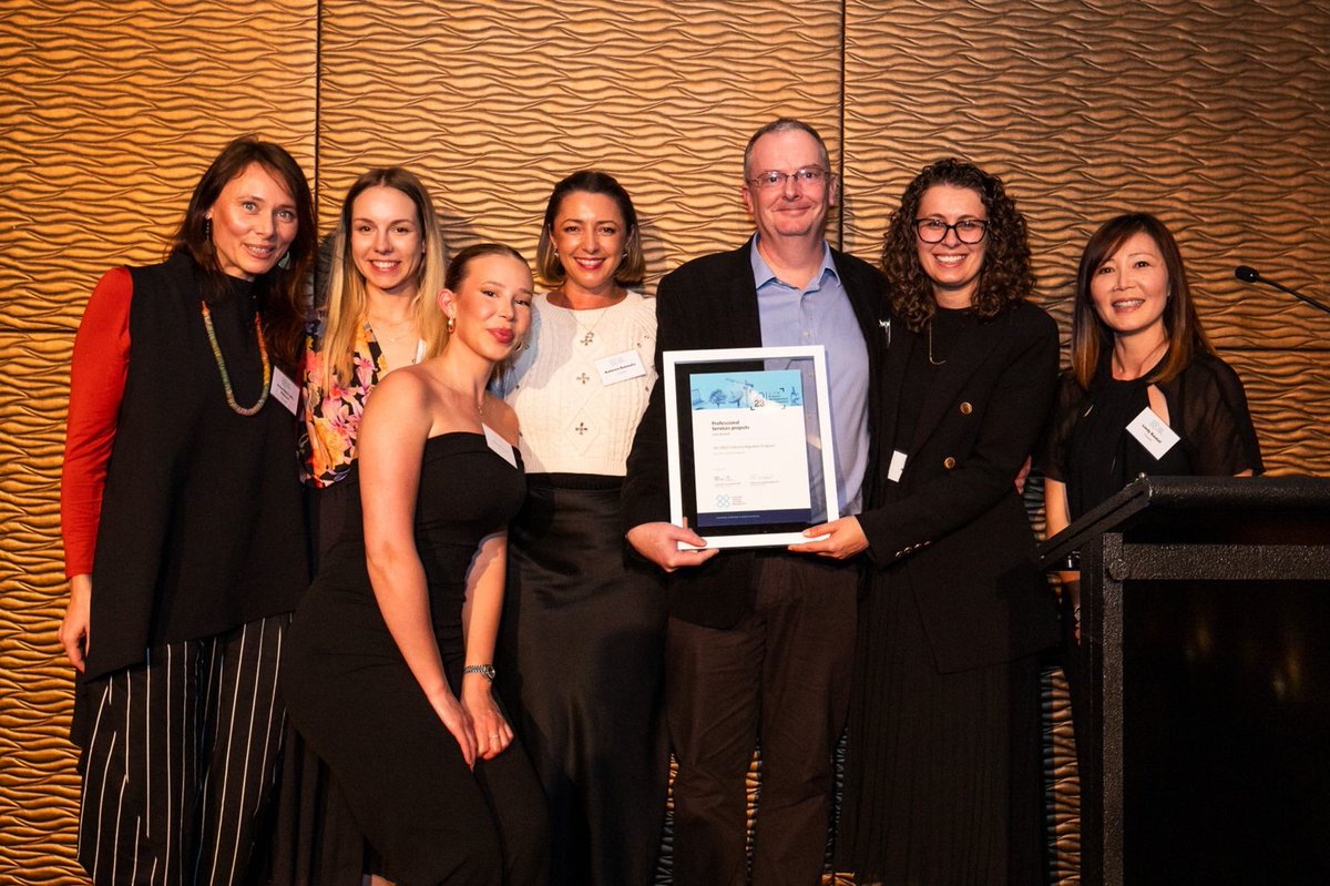 @AusPayNet is delighted to have been named the winner of @The_AIPM's Professional Services Award for NSW for its leadership of the Australian #ISO20022  Industry Migration Program. Congratulations to the entire project team on this outstanding result!