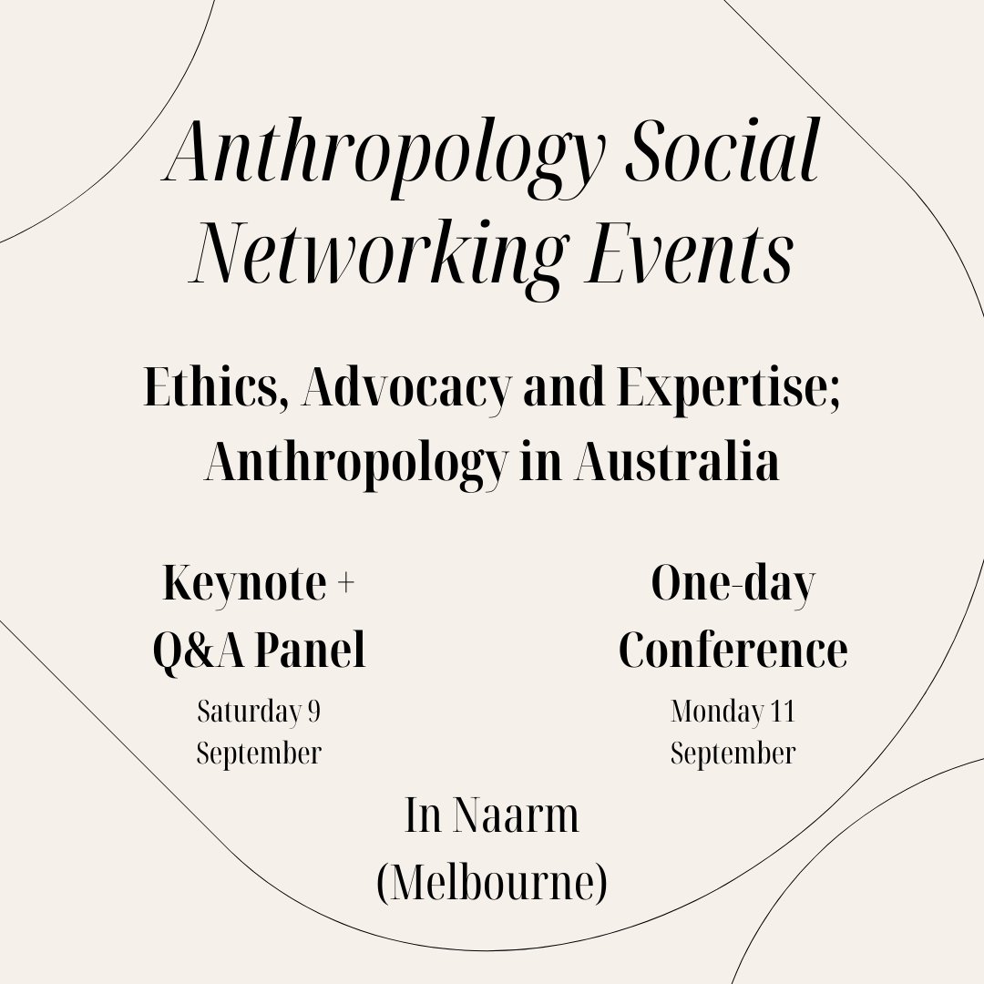 Australian Network of Student Anthropologists tweet media