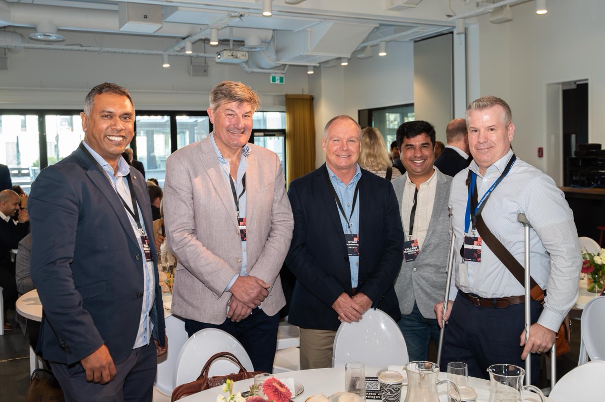 InfosysAusNZ's tweet image. Tony Baird - One NZ, Vanessa Sorenson - @Microsoft, Raja Shah - Infosys, joined Peter Griffin &amp;amp; Ben Moore at the Infosys &amp;amp; Business Desk, Leadership Forum. As the consumerism of AI is on the rise, the panel explored opportunities for enterprises.

#InfosysTopaz #InfosysCobalt