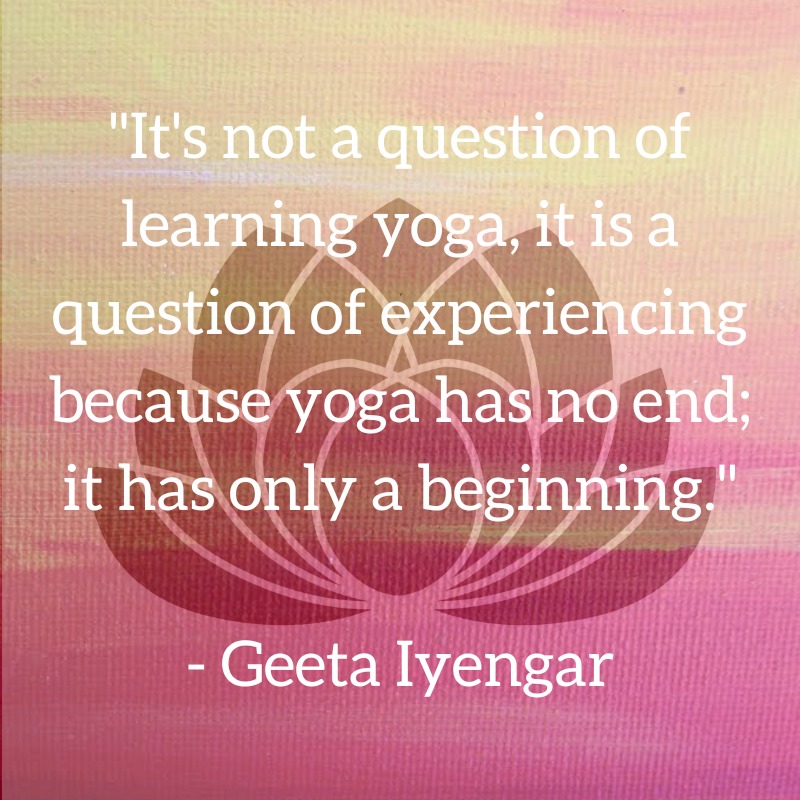 We are all beginners...

Whether you're brand new or looking for a refresher - our 8-week beginners yoga courses a great opportunity to learn the foundations. 

Book now and experience the benefits of Iyengar yoga for your body and mind: yogatogo.com.au