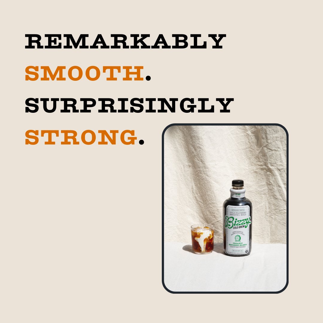 BIZZY® Organic Cold Brew tweet media