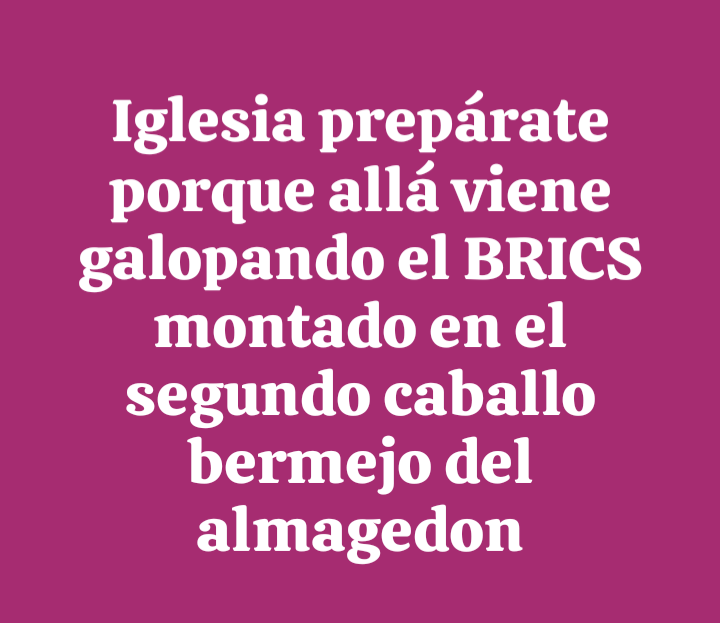 Muchas cosas dejarán de ser