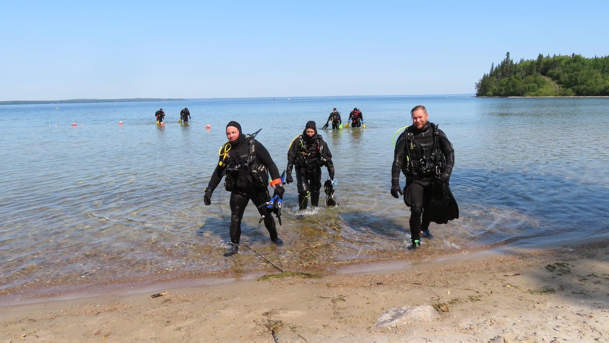 WetnWildScuba's tweet photo. Over 20 divers gathered from across Alberta to practice skills at tte Dive Rodeo in Cold Lake. Our favourite time of the year! https://t.co/bSKhSVMXFy