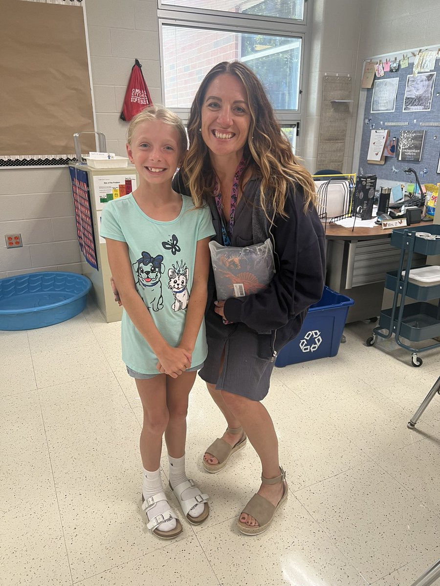 This gem! My heart is so full! She had a garage sale this summer and spent her earnings on buying items for our <a href="/OFCSDistrict/">OFCS District</a> sensory rooms! I got my delivery today! <a href="/ofisbulldogs/">OFIS</a> Thank you, Bridget! 💛💙🥰