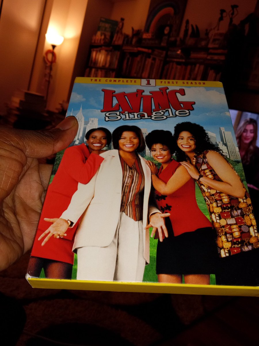 DonaldJrPeebles's tweet photo. I have the 1st season of Living Single in my DVD collection. It is one of my favorite sitcoms of all time.
Happy 30th Anniversary Living Single!
@IAMQUEENLATIFAH @kimcoles @KimVFields @EAlexTheGreat @TCCarson @TheJohnHenton #MelJackson #LivingSingle30 https://t.co/DS9rjl16fs