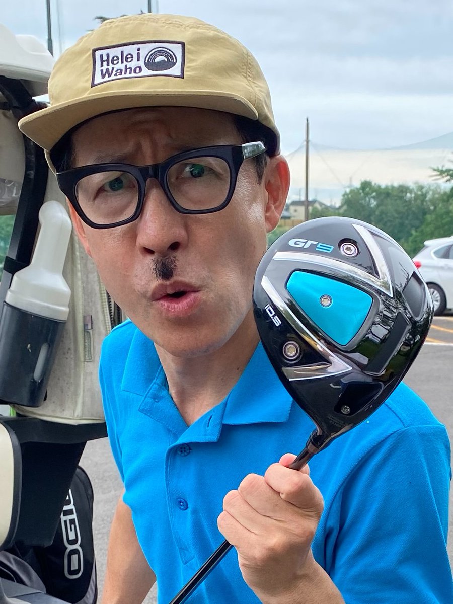 geotechgolf's tweet image. 岩井ジョニ尾さんと、やすさんにジオテック「GT9」をゴルフの相棒にして頂きました！
・曲がりが少ないので狙って打てる！
・とにかく！飛ぶ！
と、絶賛して頂けました。
本当に、ありがとうございます。

#岩井ジョニ男 さん #やす さん
@USTMamiyagolf #USTMamiya #アッタス #ATTAS
#golf #ゴルフ